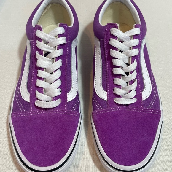 Vans Color Theory Old Skool Skate Sneakers Purple Magic Unisex Wm’s 8 Mn’s 6.5 - Picture 6 of 14